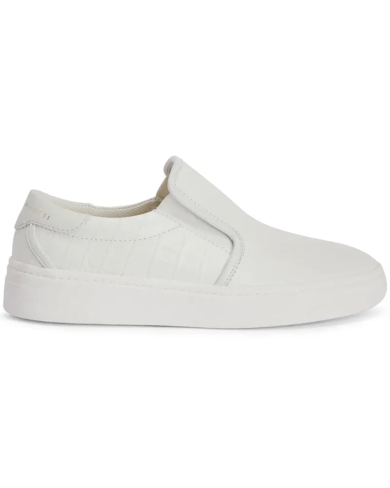 Giuseppe Zanotti Klassische Slip-On-Sneakers - Weiß Weiß