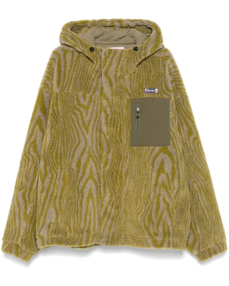 Martine Rose Jacke aus Fleece - Grün Grün