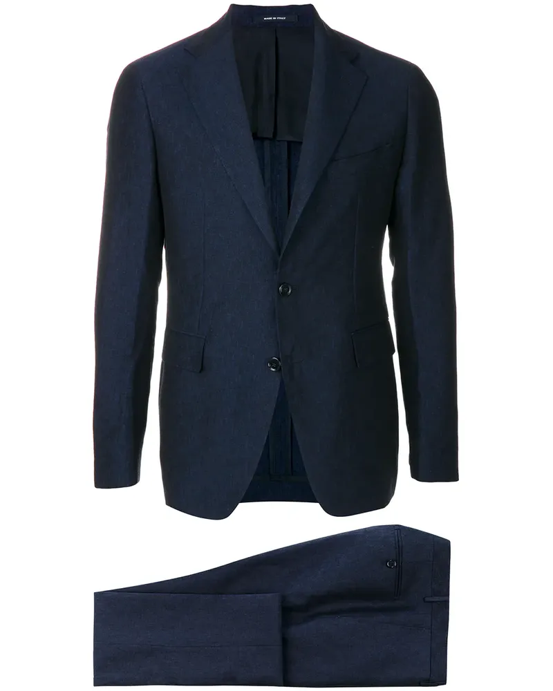 Tagliatore classic tailored suit - Blau Blau