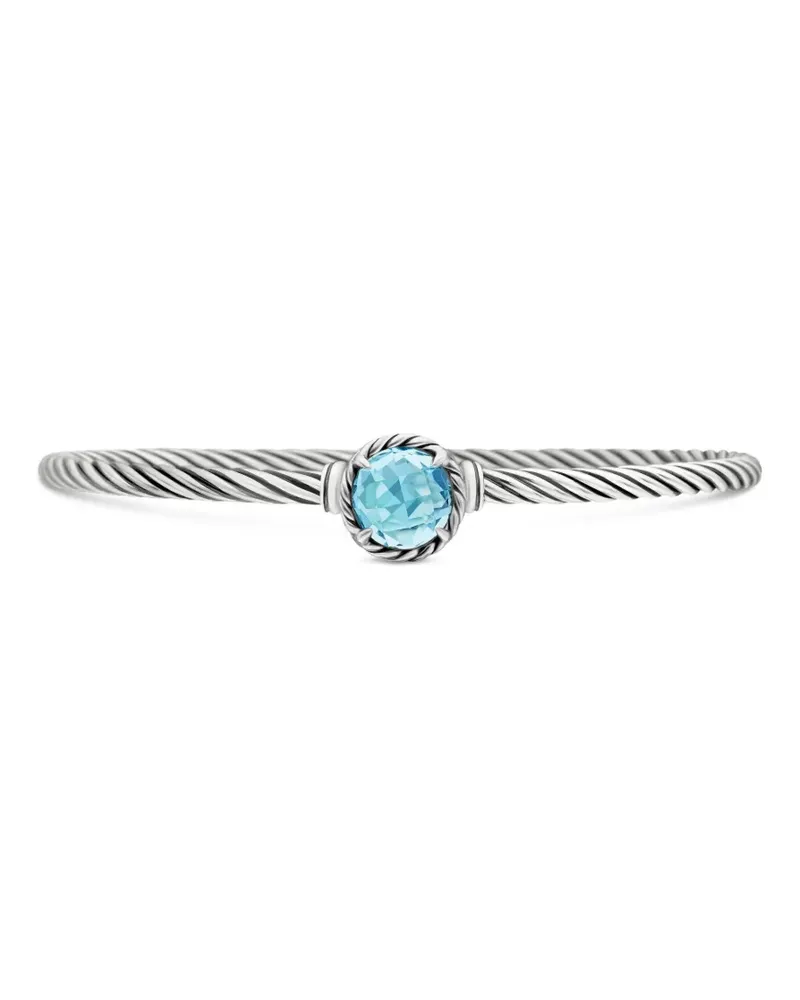 David Yurman Petite Chatelaine Armband aus Sterlingsilber 3mm Silber
