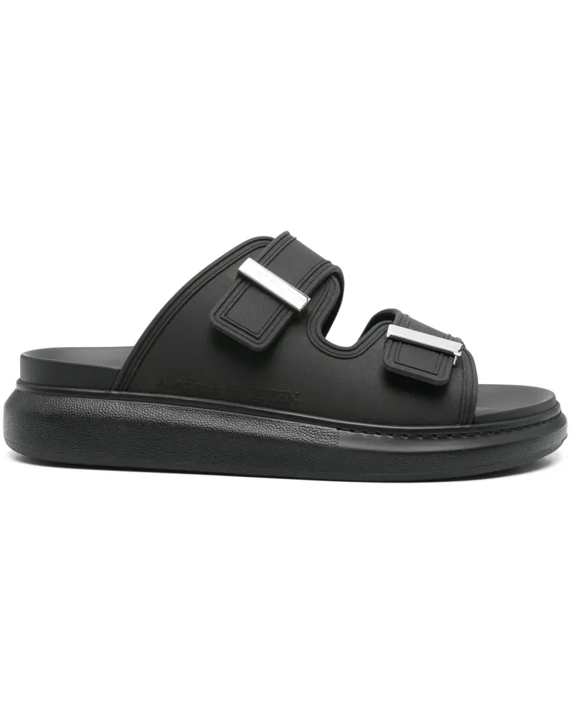 Alexander McQueen Hybrid Pantoletten - Schwarz Schwarz