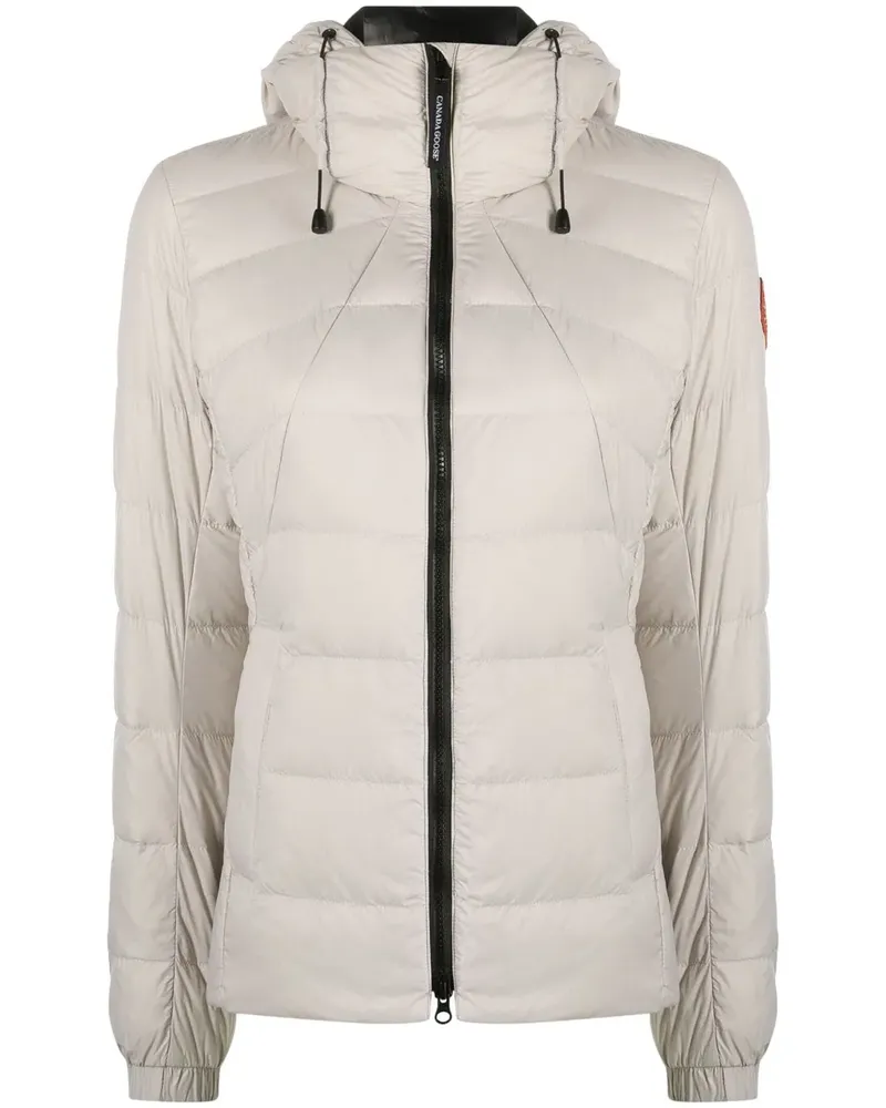 Canada Goose Gefütterte Jacke mit Logo-Patch - Rosa Rosa