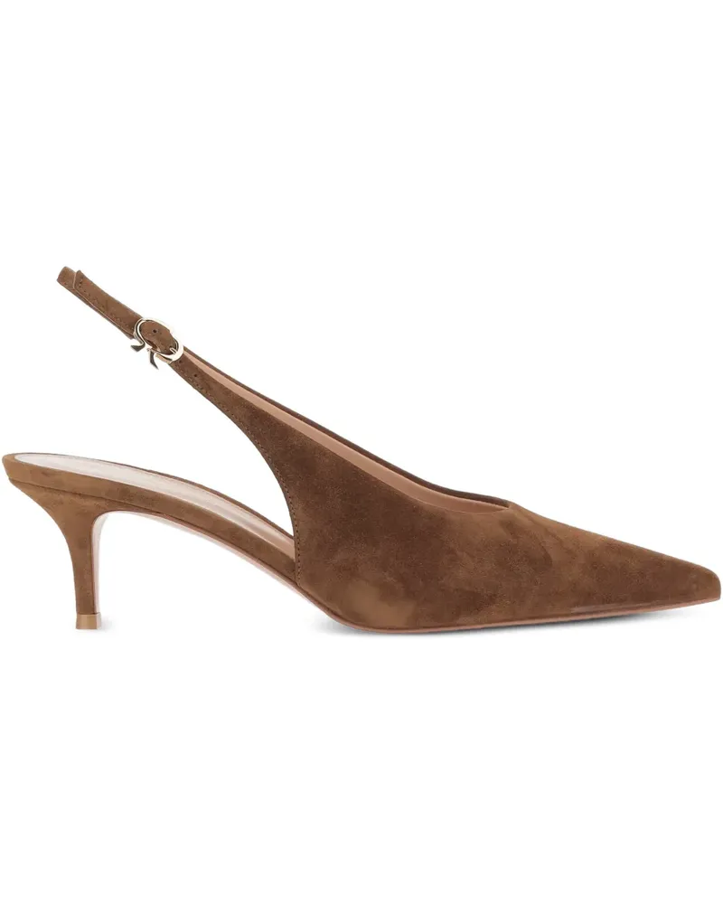 Gianvito Rossi Robbie Pumps mit Absatz 55mm - Braun Braun