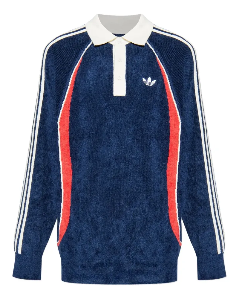 adidas Retro Remix Teamgeist Poloshirt - Blau Blau