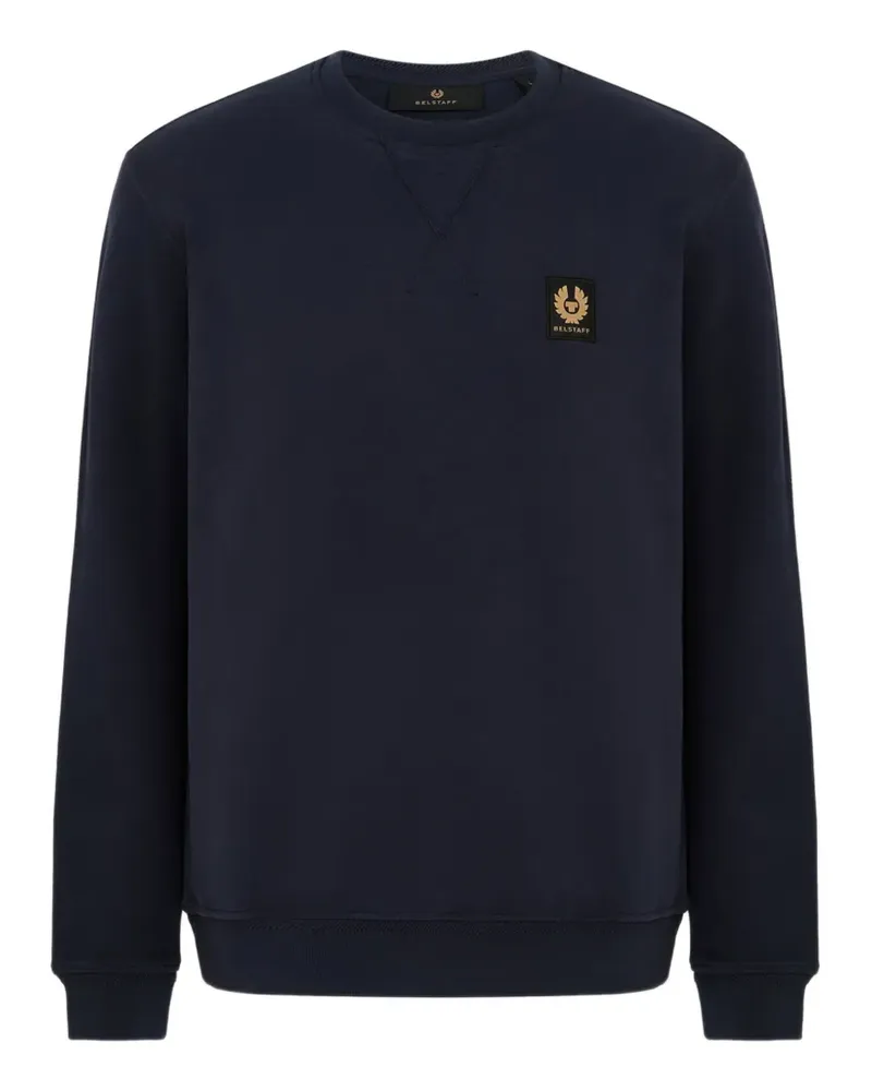 Belstaff Sweatshirt mit V-Steppung - Blau Blau