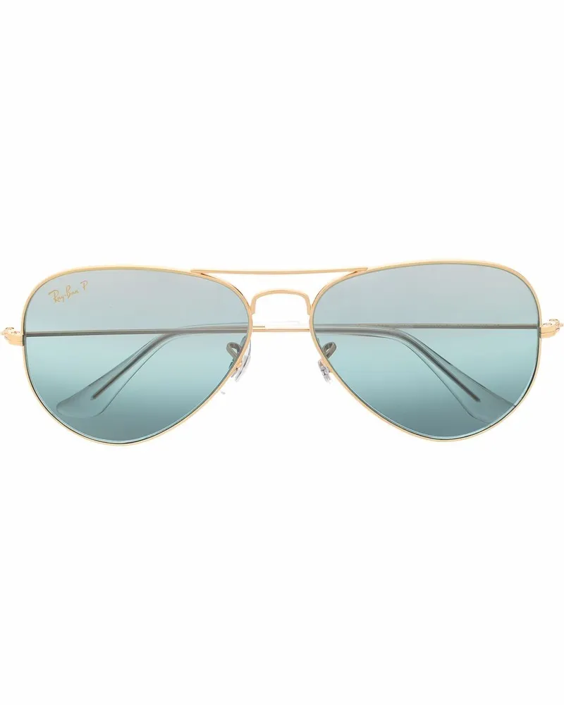 Ray Ban Getönte Pilotenbrille - Gold Gold