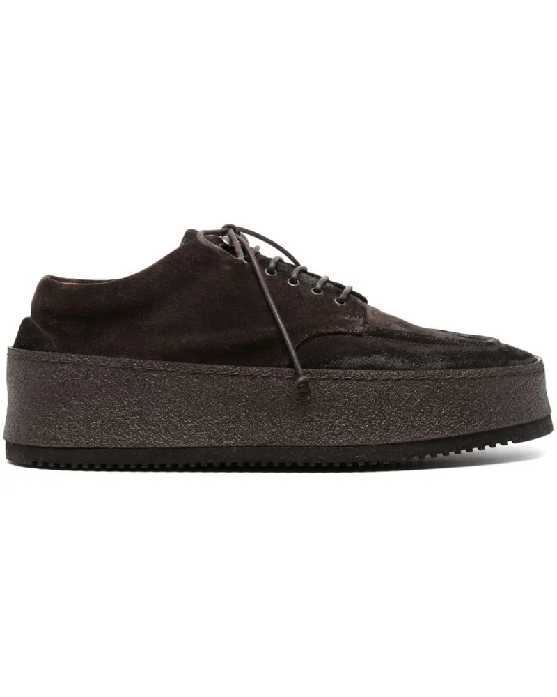 Marsèll Derby-Schuhe aus Wildleder - Braun Braun