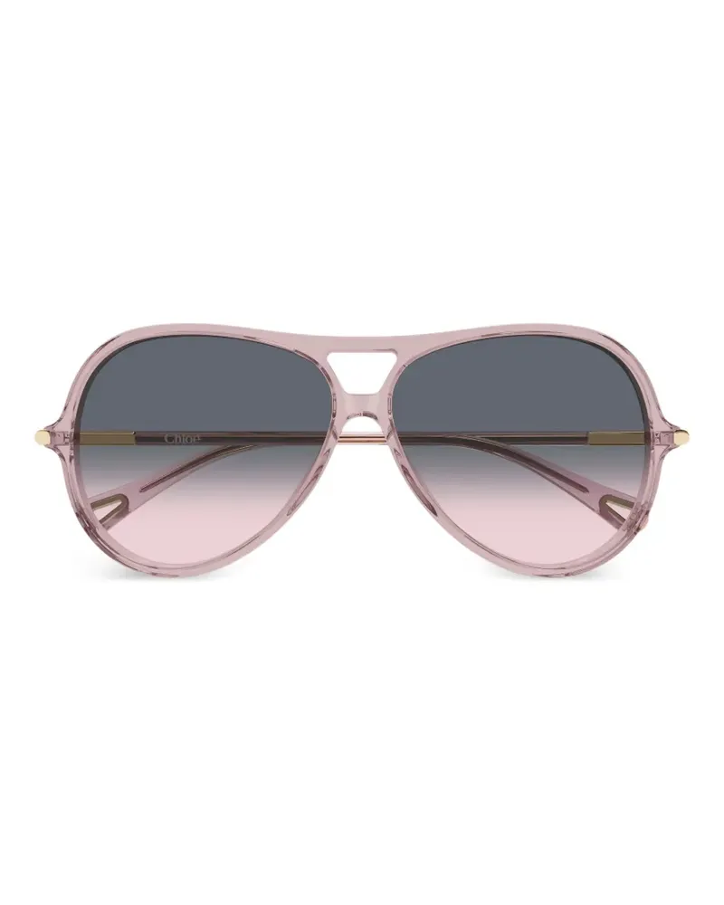 Chloé Getönte Pilotenbrille - Rosa Rosa