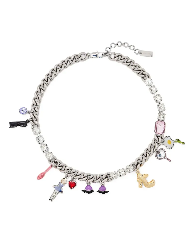 Marc Jacobs The Dollhouse Halskette mit Anhänger - Silber Silber