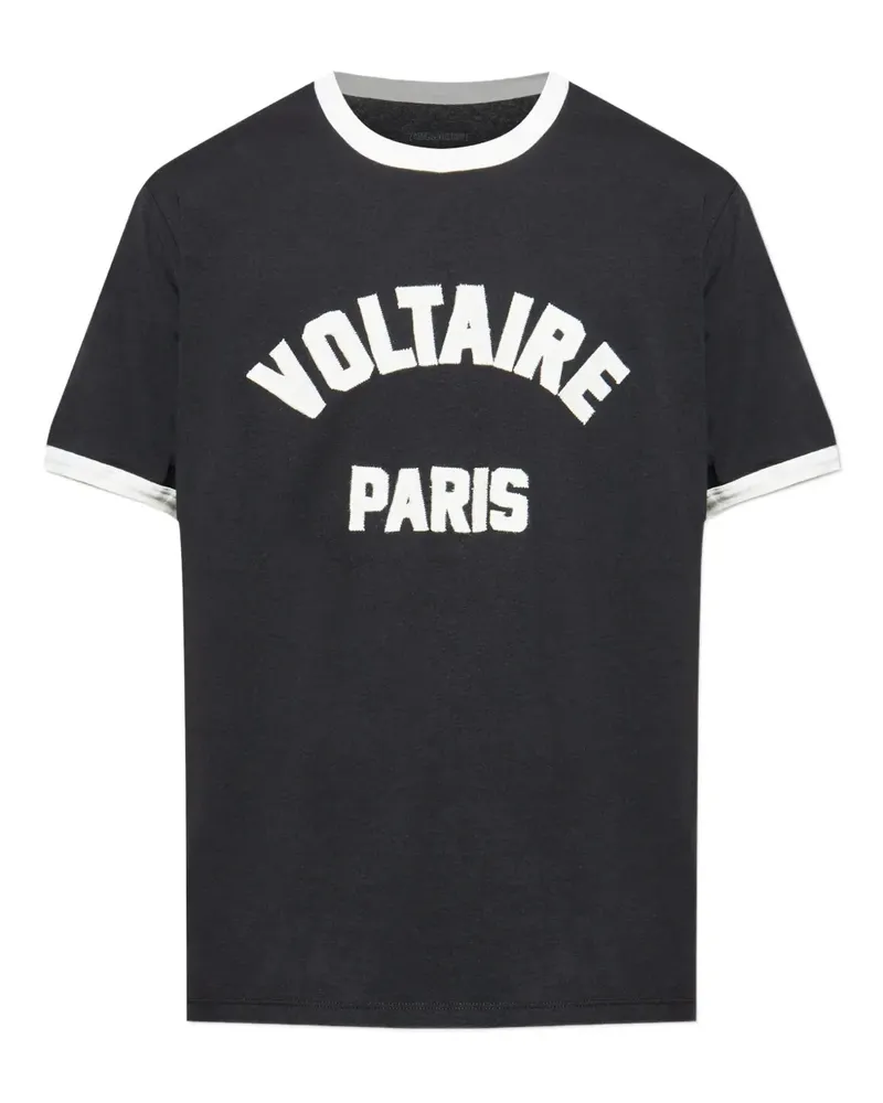 Zadig & Voltaire Woody T-Shirt - Schwarz Schwarz