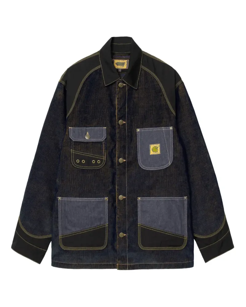 Carhartt WIP x Nicholas Daley Patchwork-Jacke - Blau Blau