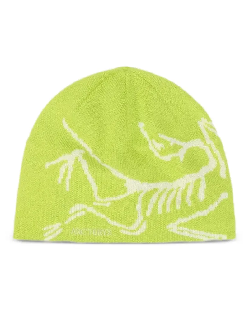 Arc'teryx Beanie mit Intarsien-Logo - Grün Grün