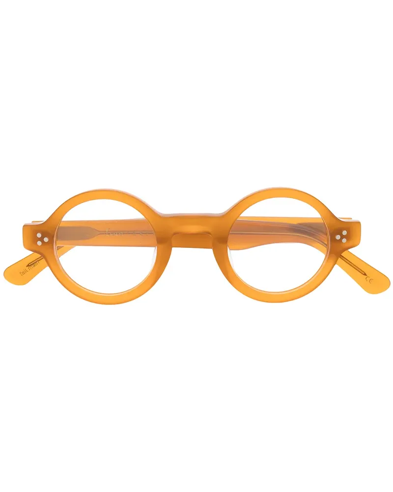 Lesca Runde 'Burt' Brille - Nude Nude