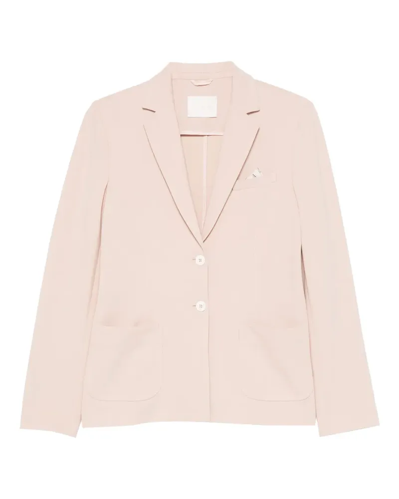 CIRCOLO 1901 single-breasted notched-lapel blazer - Nude Nude