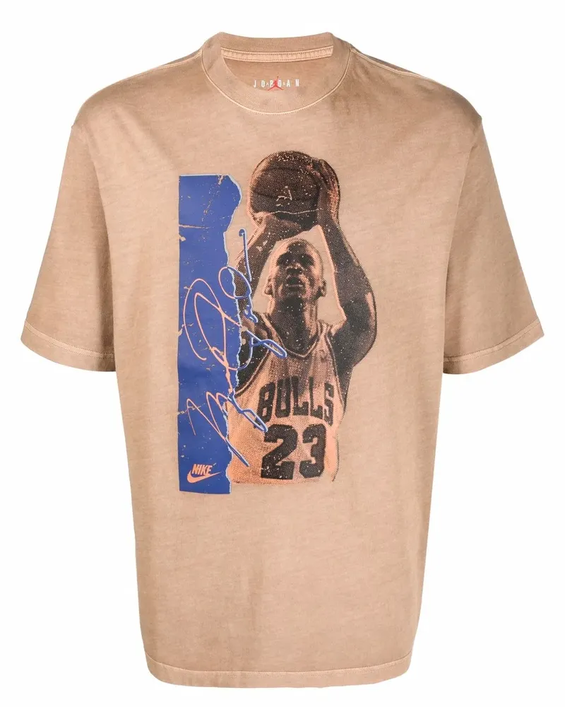 Jordan Heritage 85 T-Shirt - Braun Braun