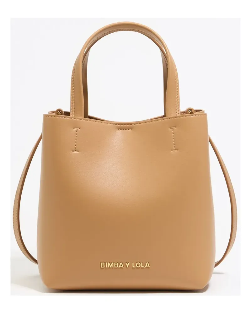 BIMBA Y LOLA Kleine Chihuahua Umhängetasche - CARAMEL Caramel