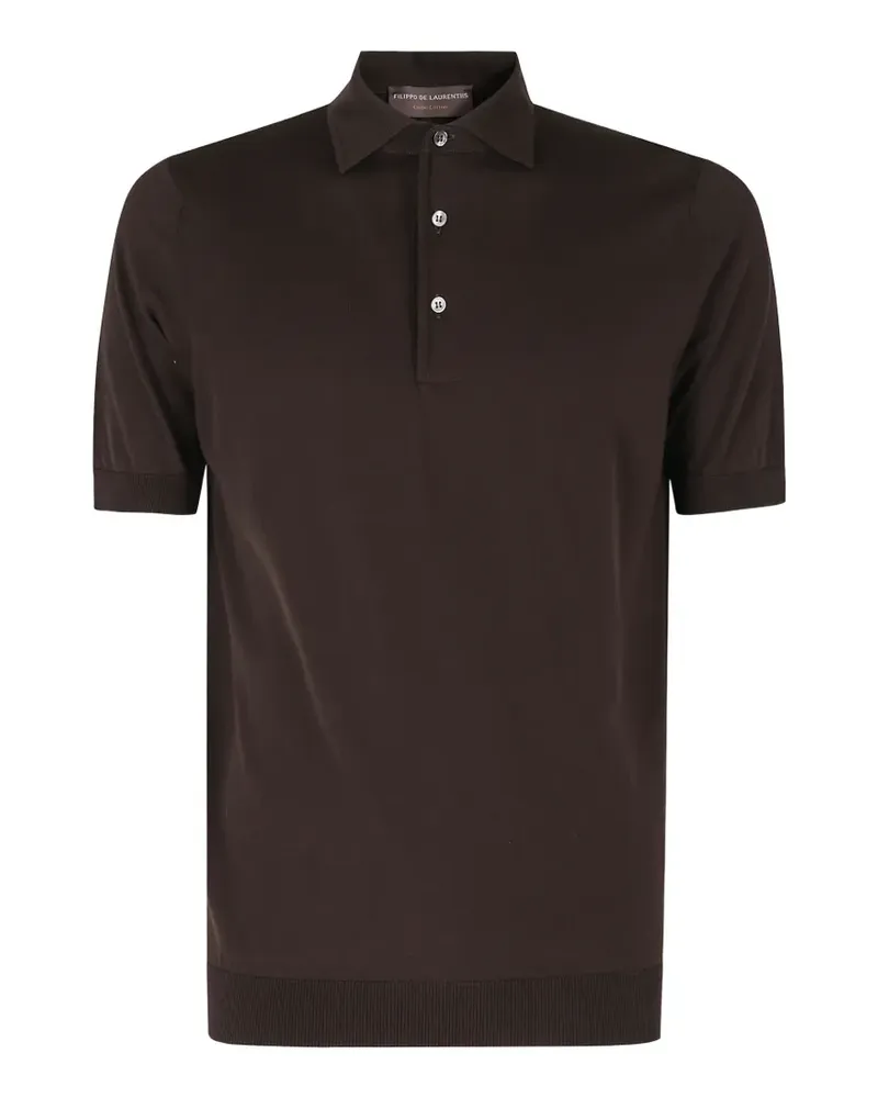 Filippo de Laurentiis short-sleeve polo shirt - Braun Braun