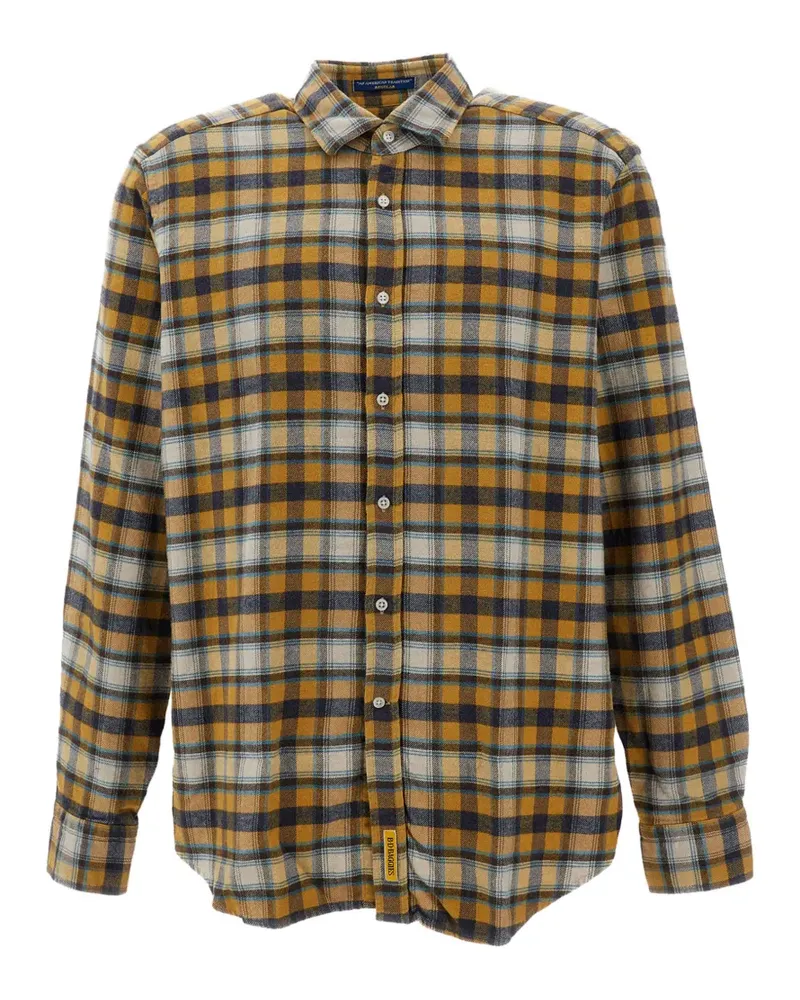 B.D. Baggies check-pattern button-down shirt - Gelb Gelb