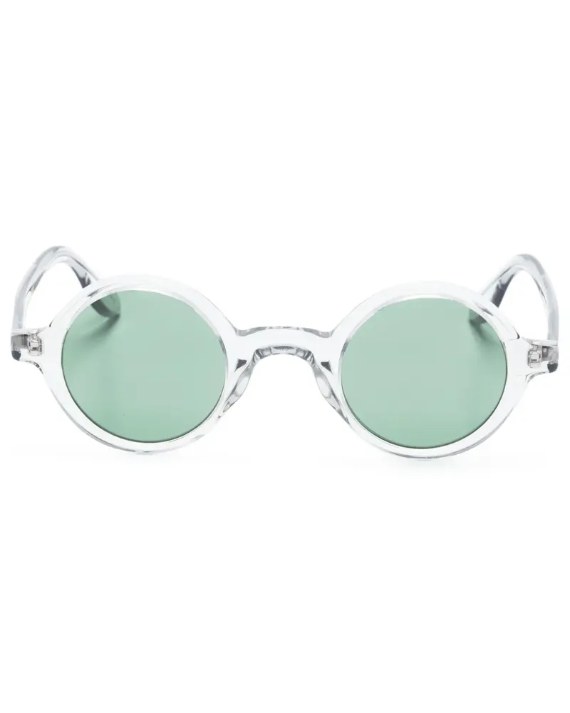 MOSCOT Runde Zolman Sonnenbrille - Grau Grau