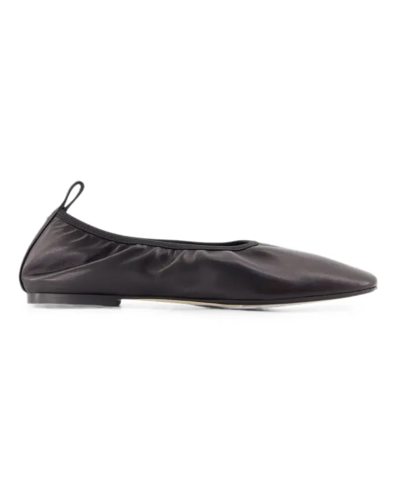aeyde Dex Ballerinas - Schwarz Schwarz