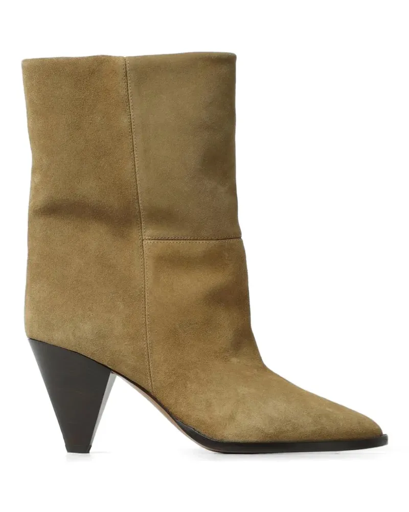 Isabel Marant Rouxa pointed ankle boots - Nude Nude