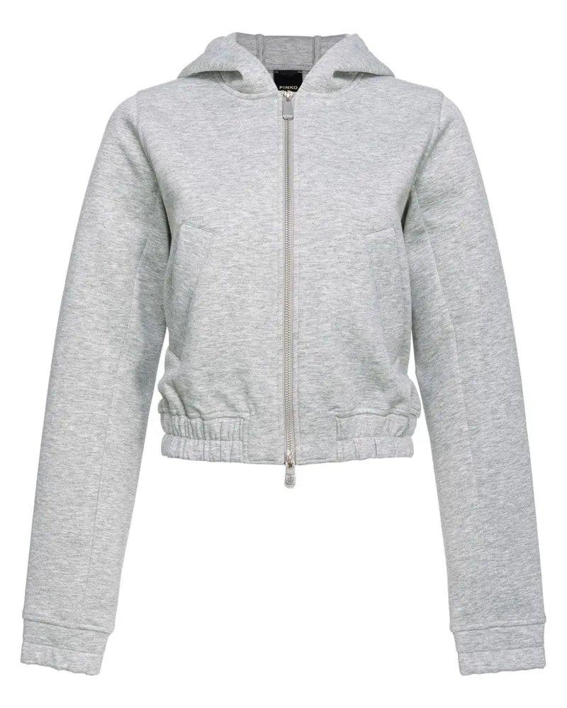 Pinko Birillo Hoodie aus Jersey - Grau Grau