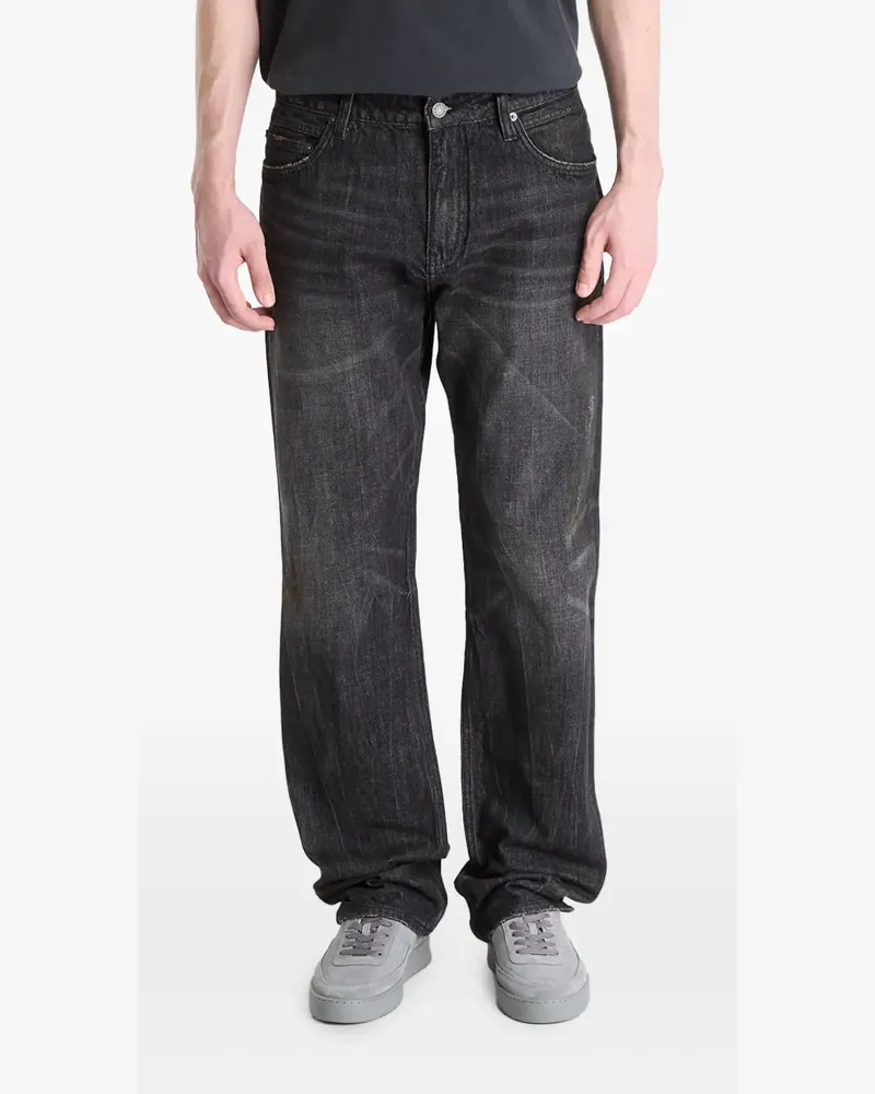 Guess washed distressed-effect jeans - Grau Grau