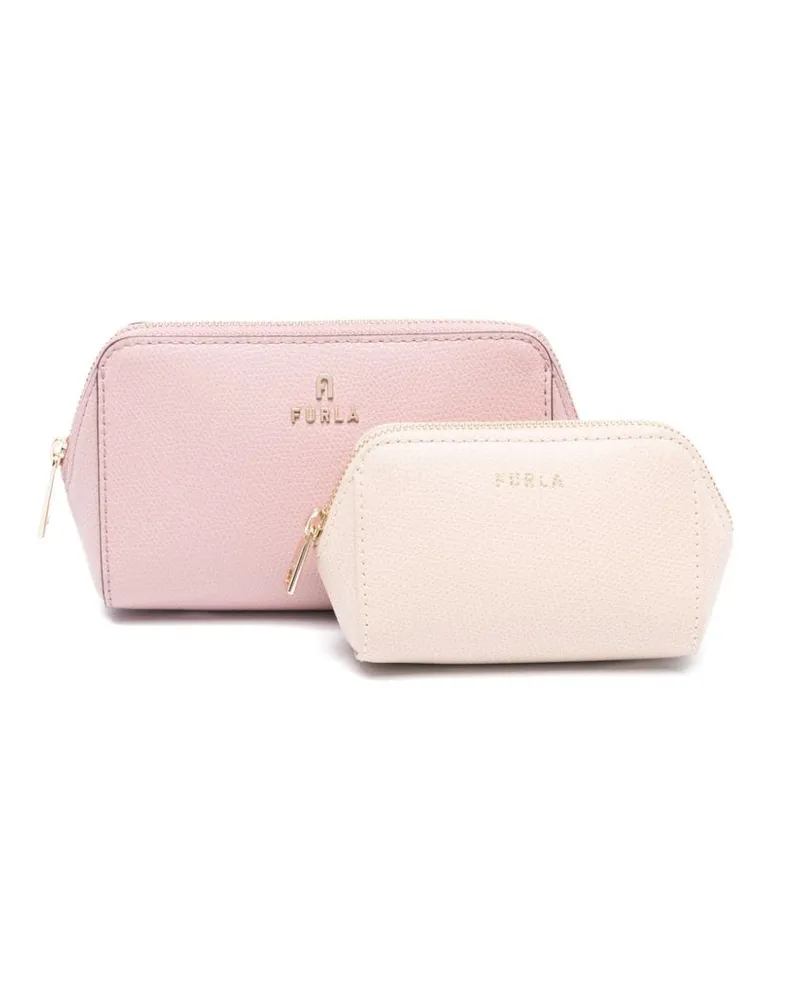 Furla Continental Kosmetiktasche Rosa