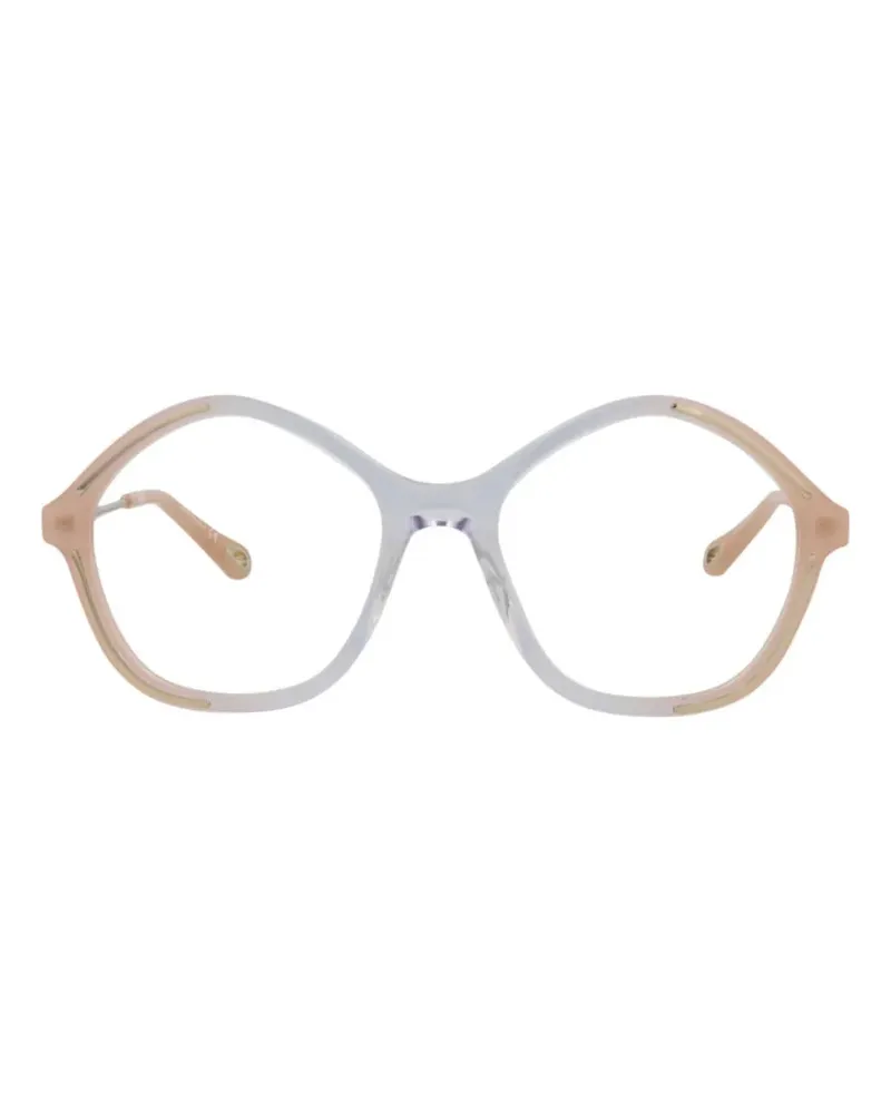 Chloé round-frame glasses - Nude Nude