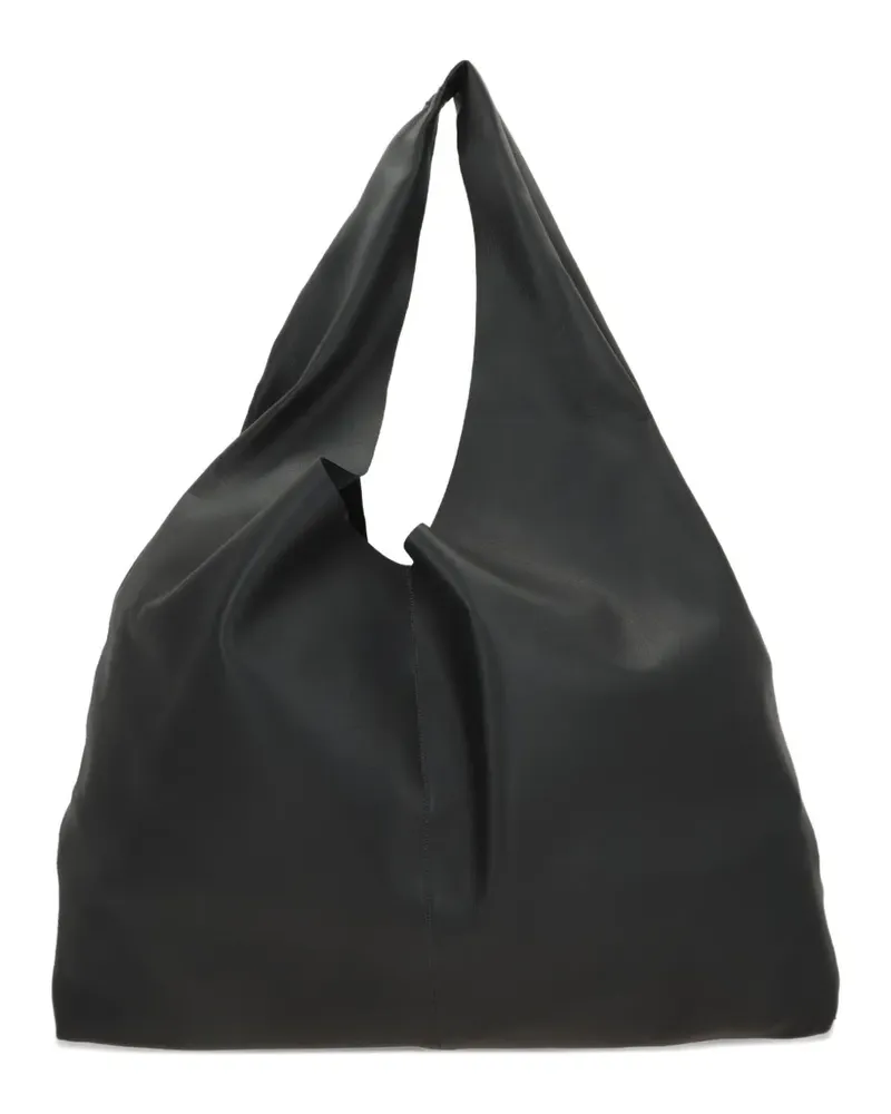 The Row Schultertasche mit Raffungen - Schwarz Schwarz