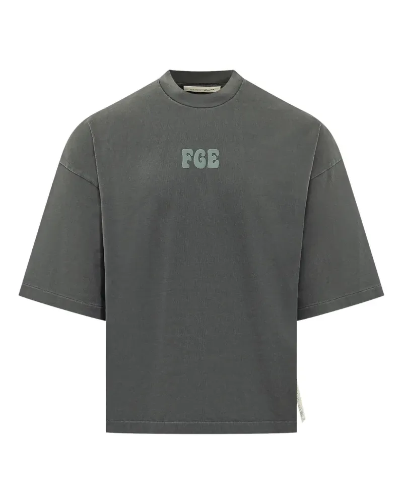 Fear of God T-Shirt aus Merch-Jersey - Grau Grau