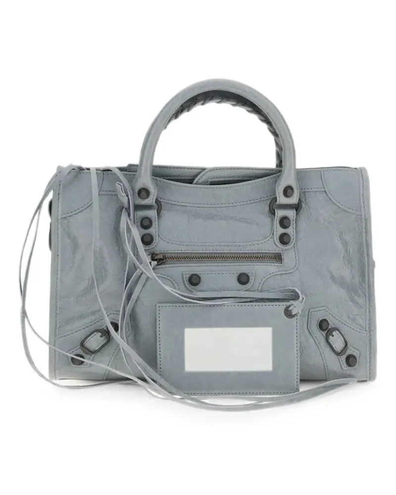 Balenciaga small Le City tote bag - Blau Blau
