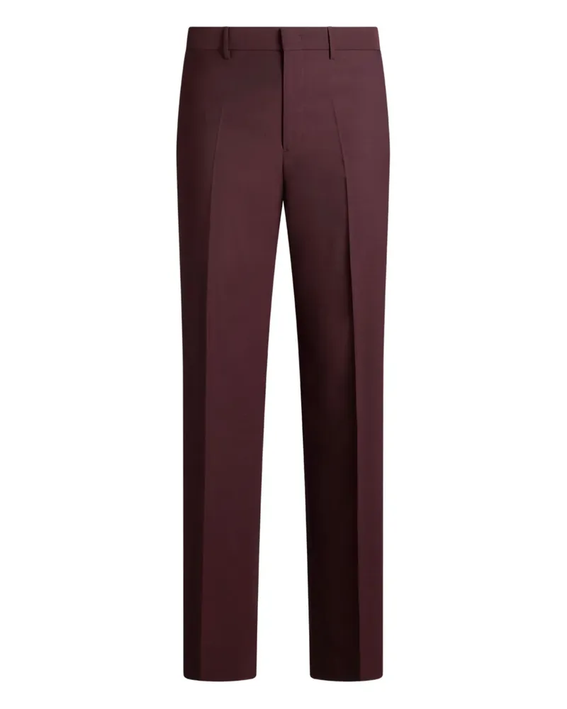 Etro Klassische Hose - Rot Rot