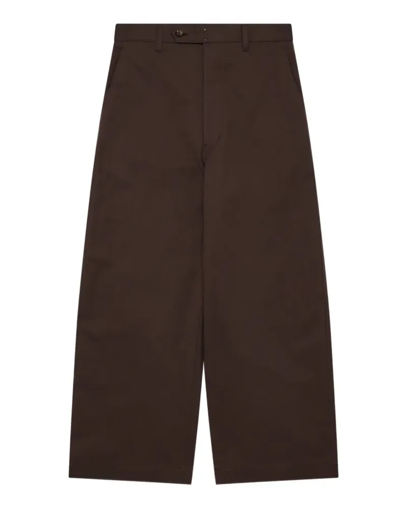 Comme des Garçons wide-leg trousers - Braun Braun