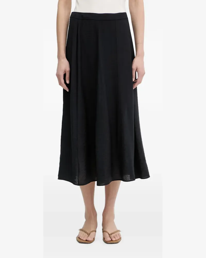 Marc O'Polo seam-detail midi skirt - Schwarz Schwarz