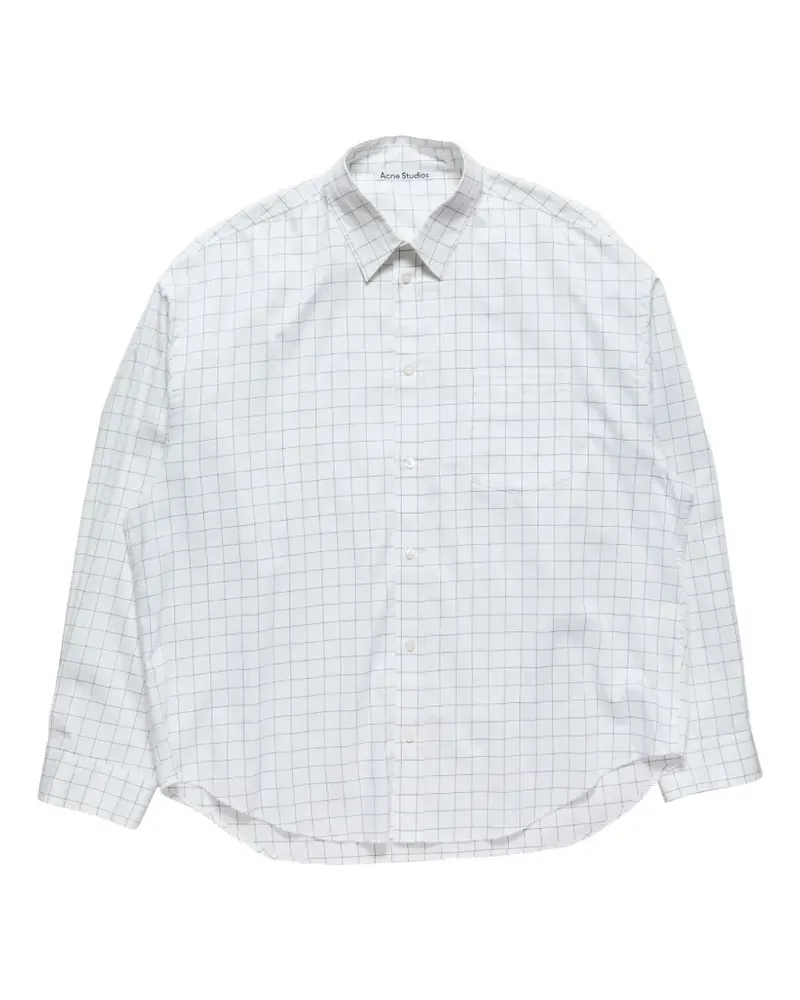 Acne Studios Hemd aus Bio-Baumwolle - Weiß Weiß