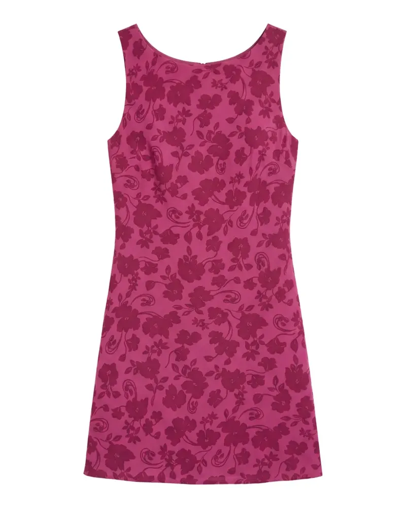 Reformation Dale Minikleid mit Blumenprint - Rosa Rosa