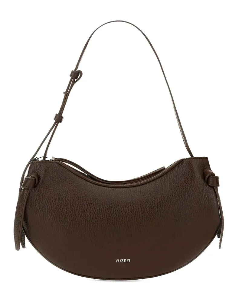 YUZEFI knot-detail shoulder bag - Braun Braun