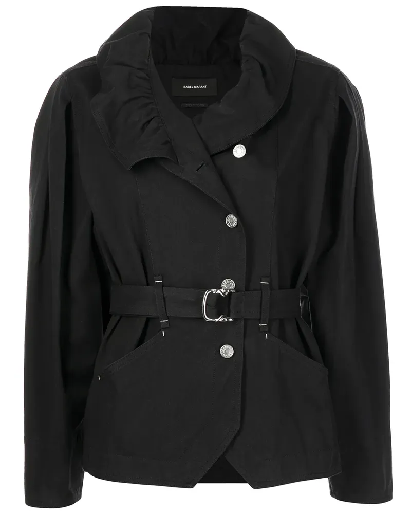 Isabel Marant Dipazo Jacke - Schwarz Schwarz