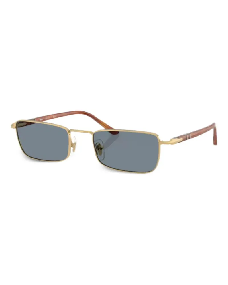 Persol 1025S Sonnenbrille mit eckigem Gestell - Gold Gold