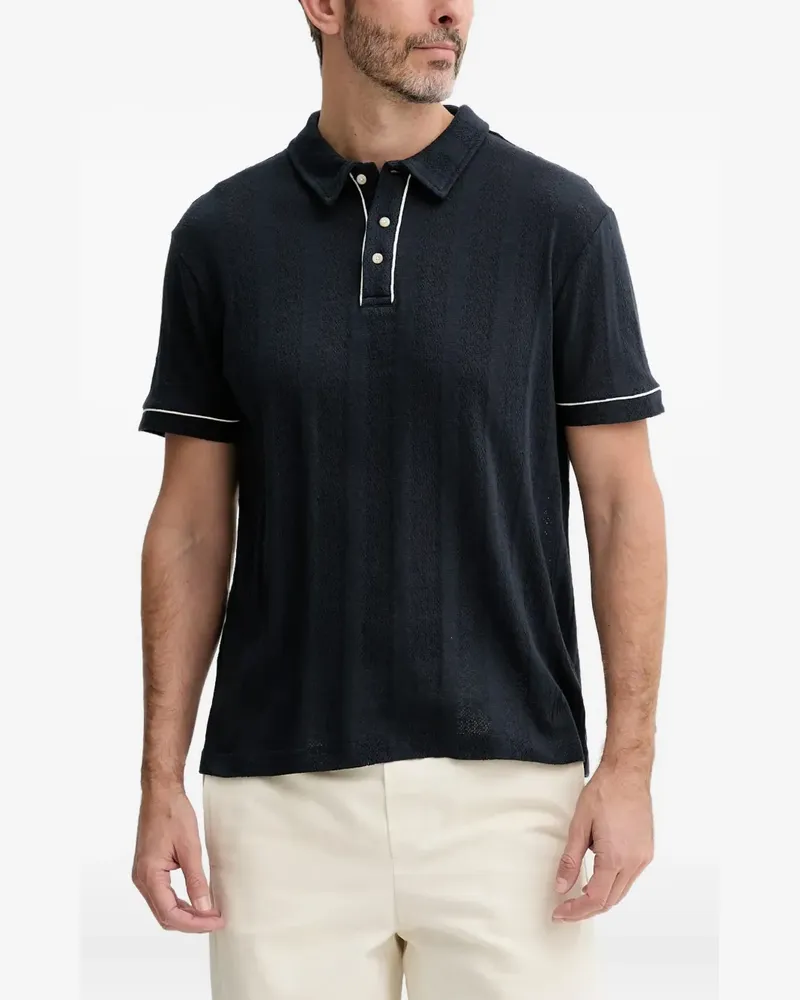 MARCIANO Los Angeles trim-detail polo shirt - Blau Blau