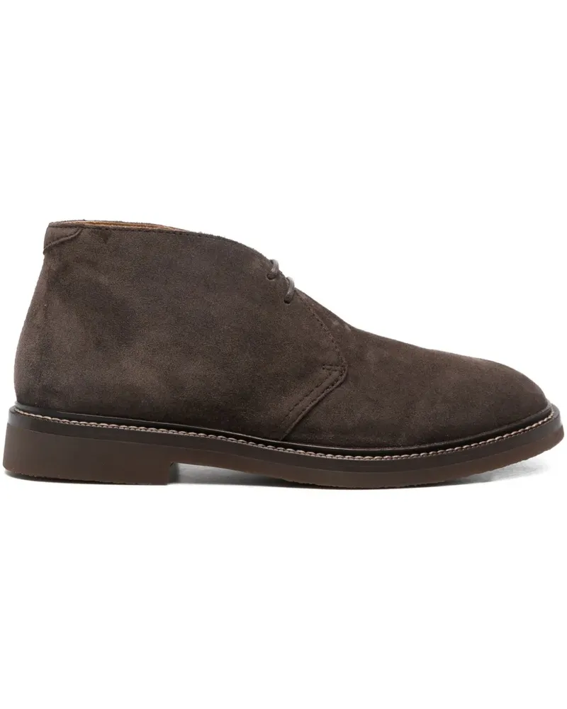 Brunello Cucinelli Desert-Boots aus Wildleder - Braun Braun