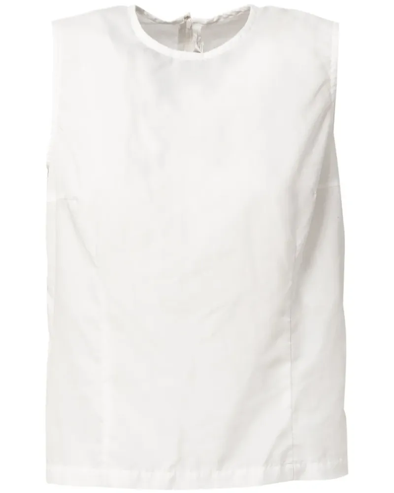 Comme des Garçons Tanktop mit rundem Ausschnitt - Weiß Weiß