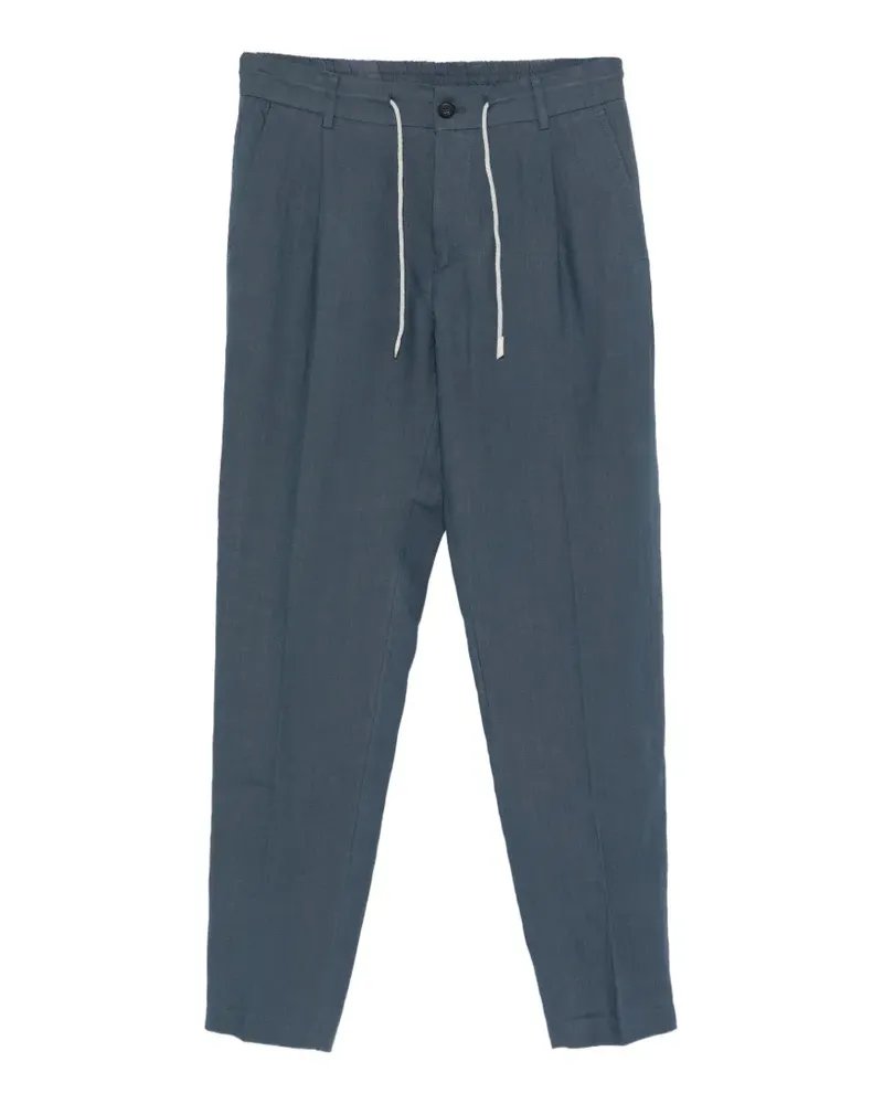 Eleventy drawstring-fastening trousers - Blau Blau