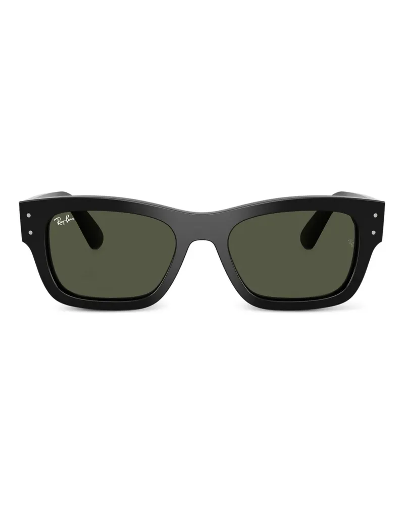 Ray Ban Sonnenbrille mit eckigem Gestell - Schwarz Schwarz
