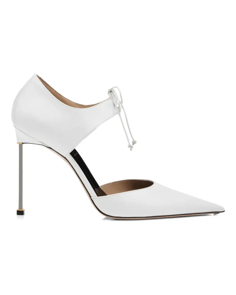 Tom Ford Pumps mit Schleifenverschluss - Weiß Weiß