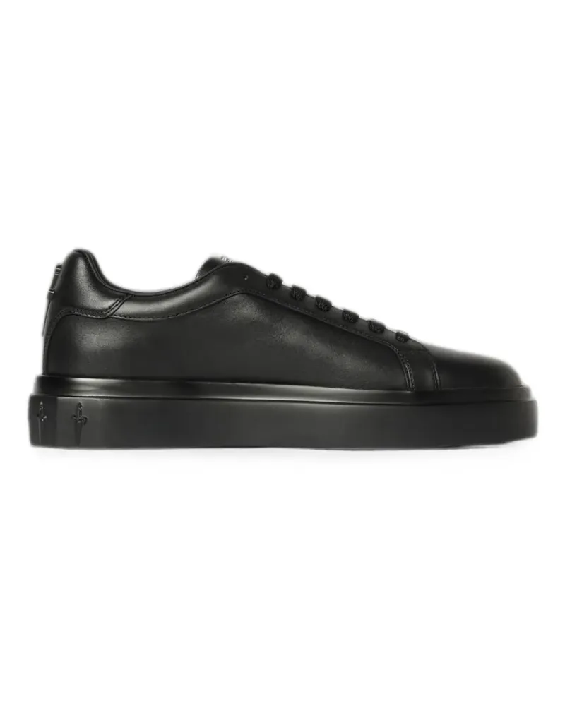 Cesare Paciotti Venus Unite leather chunky-sole sneakers - Schwarz Schwarz