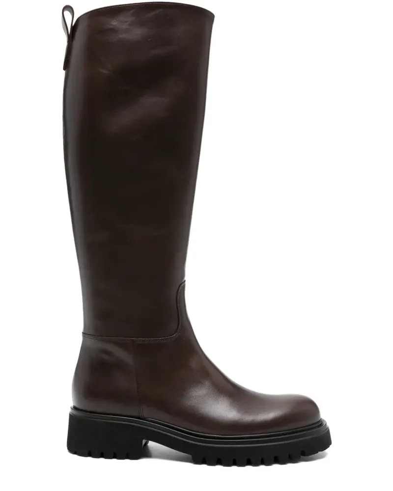 Guglielmo Rotta Warth knee-high boots - Braun Braun