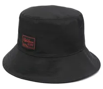 Fischerhut mit Logo-Patch - Schwarz