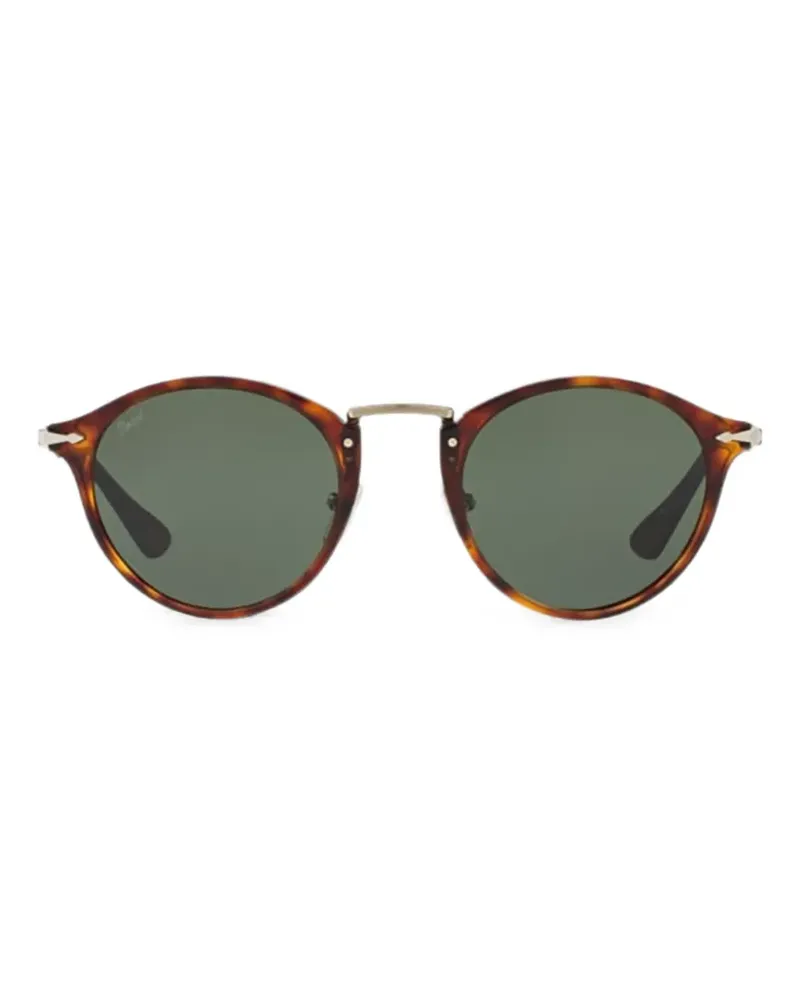 Persol Sonnenbrille mit runden Gläsern - Braun Braun